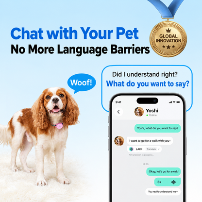 Pawkeyland Health Smart Collar for Dogs