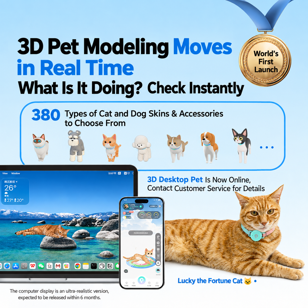 Pawkeyland Health Smart Collar for Dogs
